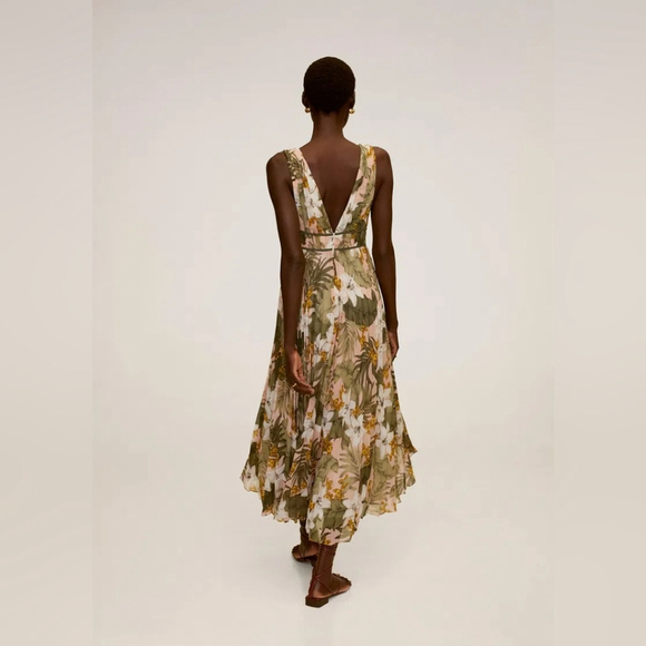 MANGO Floral Print Dress - Picture 2 of 16